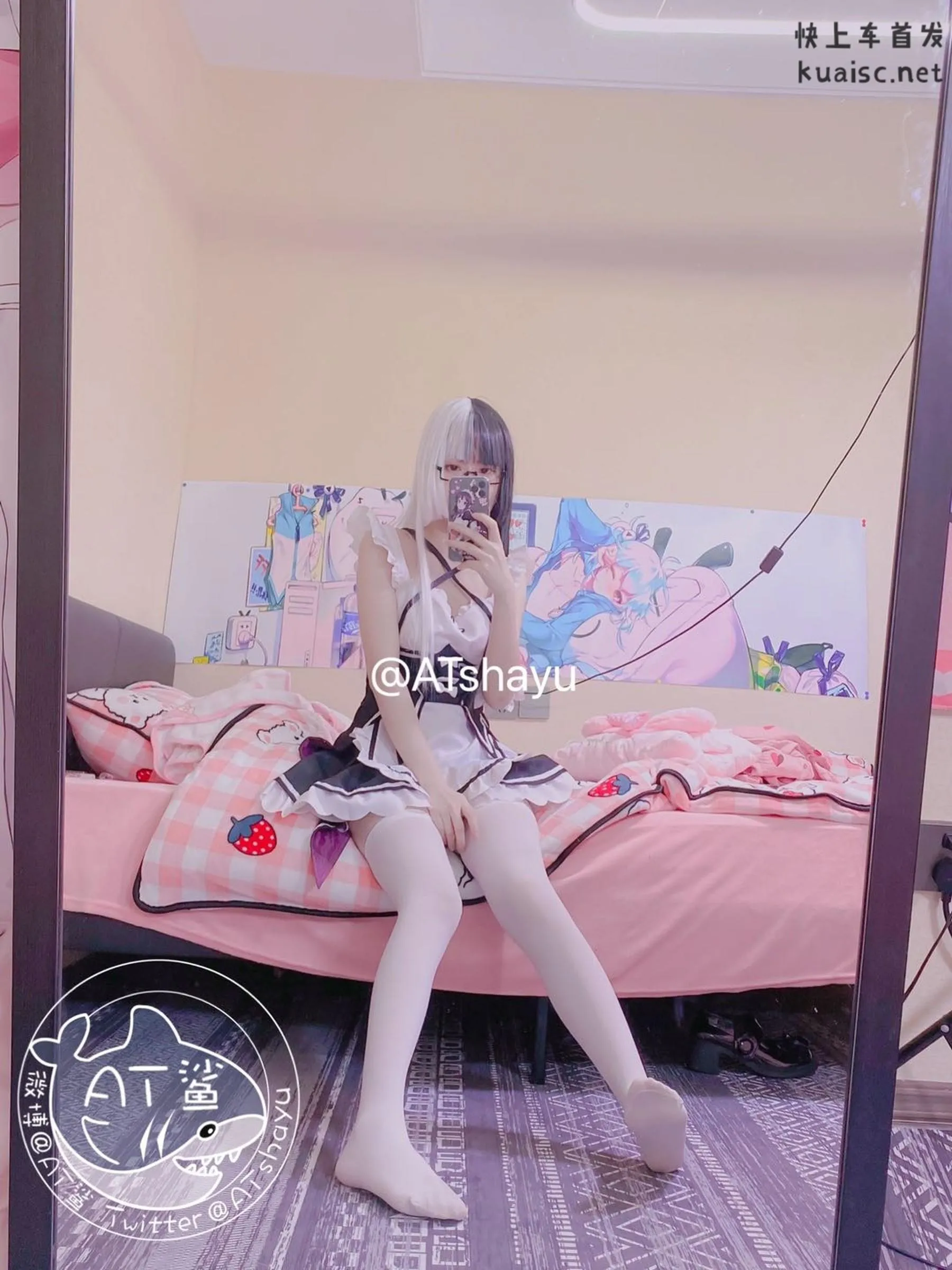 AT鲨 – NO.024 白丝女仆 [29P]插图